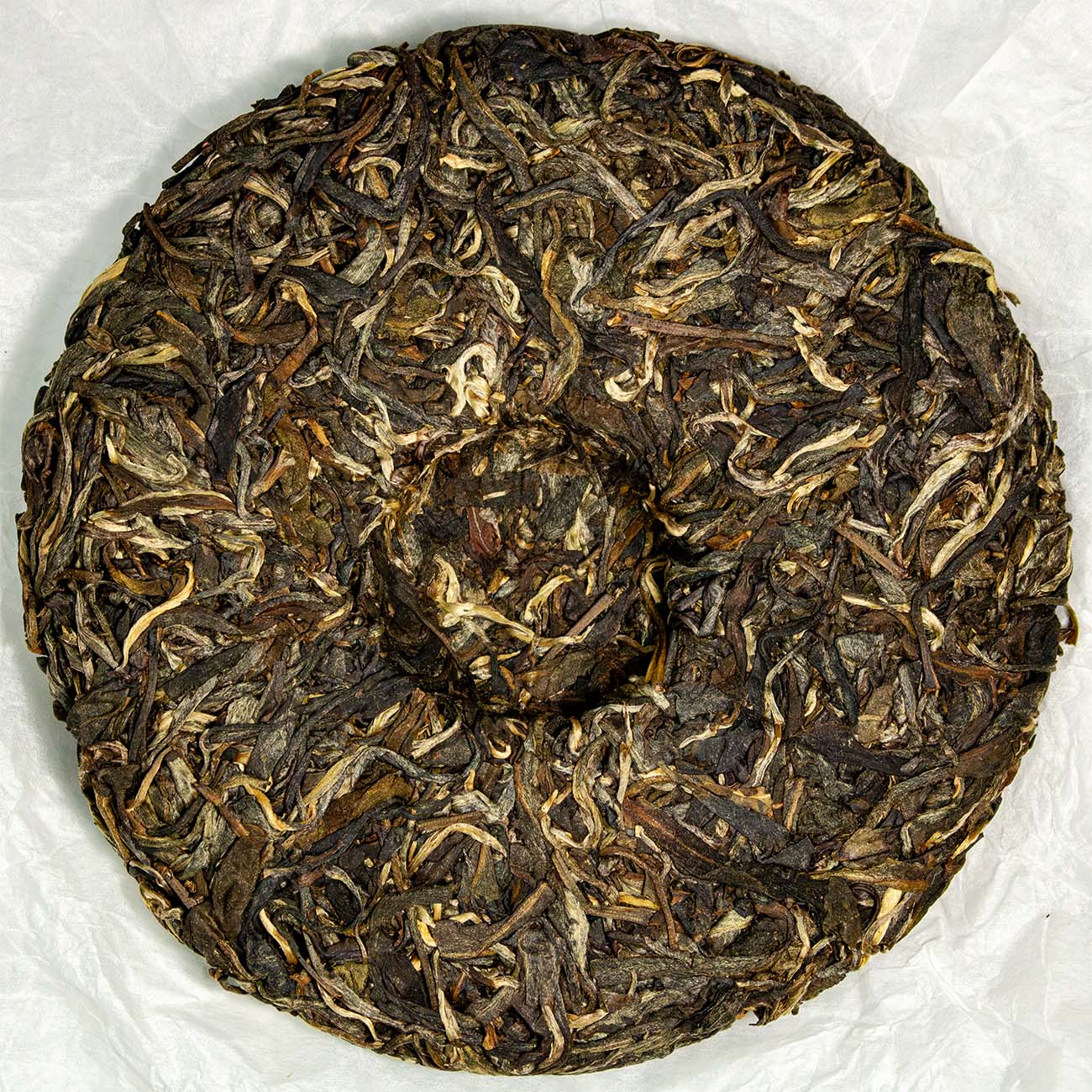 Photo of Raw Pu'er Ku Zhu Shan x Kun Lu Shan "Aurora Borealis" number 3