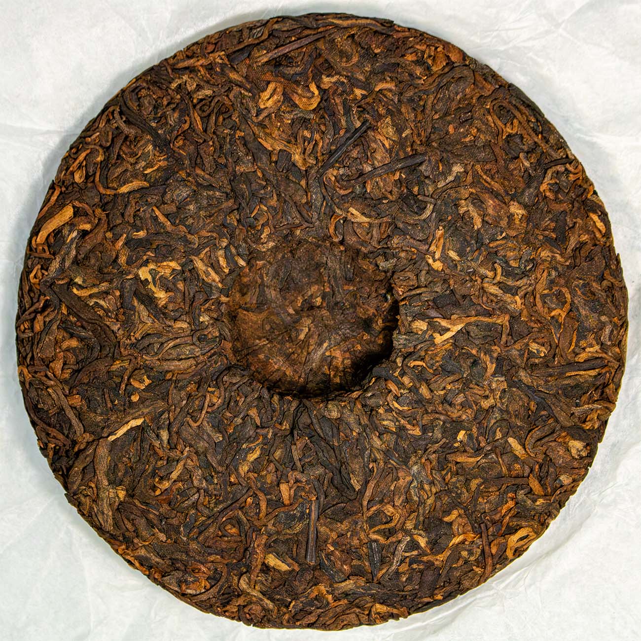 Kun Lu Shan, Mengku, Lincang, Old Trees "Dao Shi" Ripe Pu'er thumbnail 4