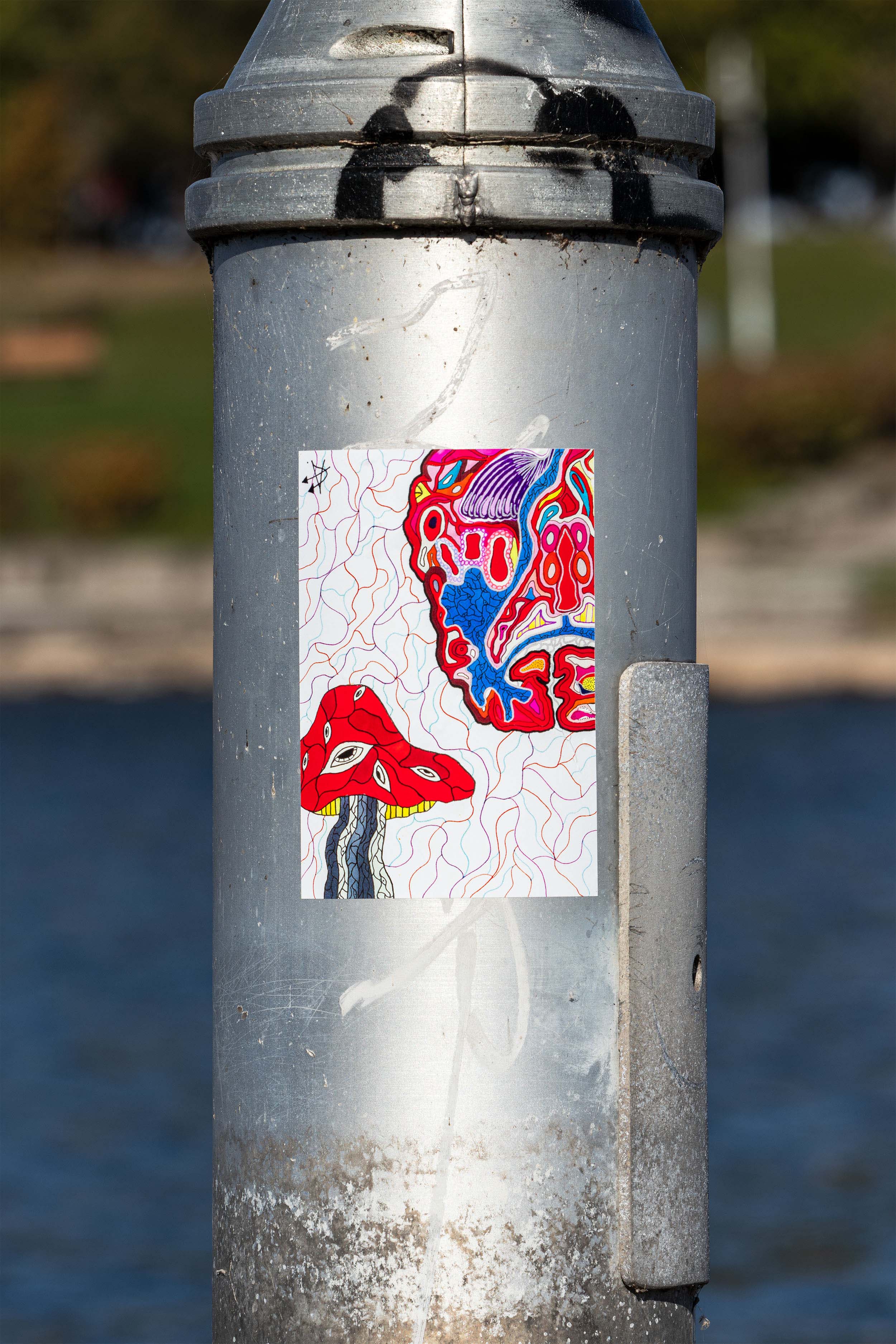 Shroom Brain Sticker main image 1